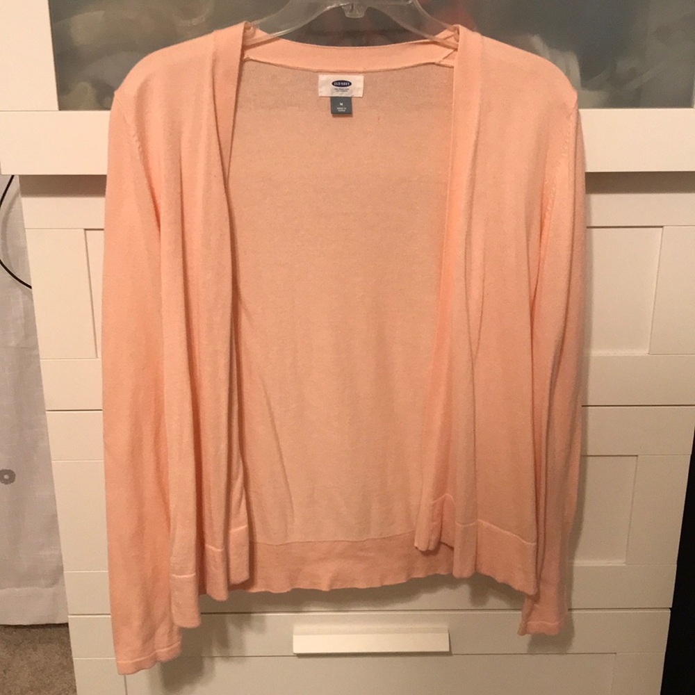 Coral cardigan